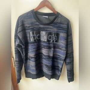 Adidas women Blue Sweater